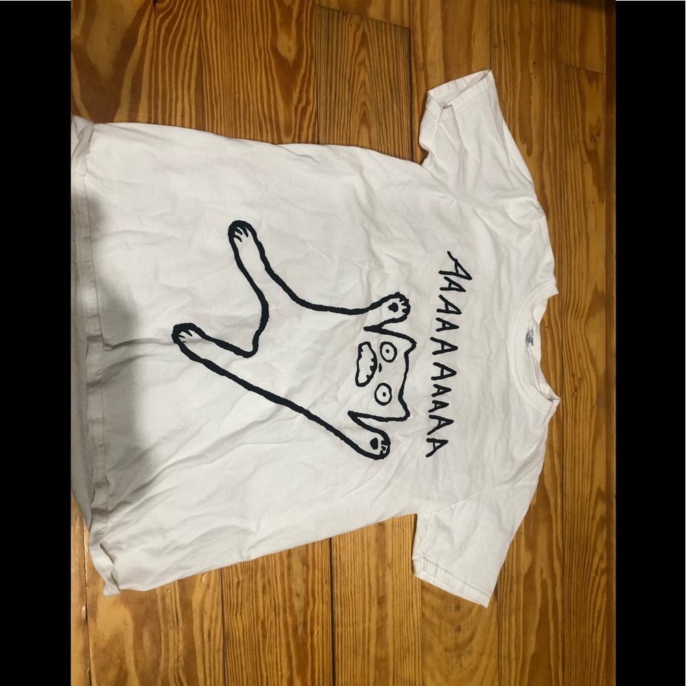 Graphic cat T-shirt